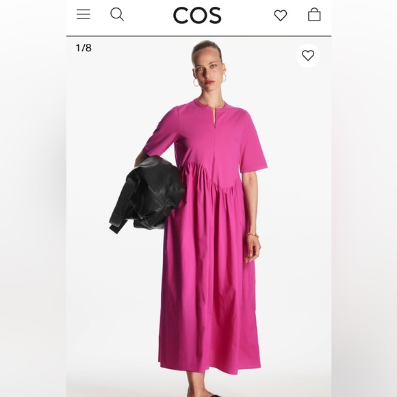 COS | Dresses | Cos Oversized Asymmetric Waist Dress | Poshmark